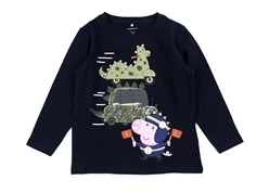 Name It dark sapphire Gurli Gris t-shirt